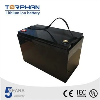 Batería de iones de litio de 12v para energía solar
